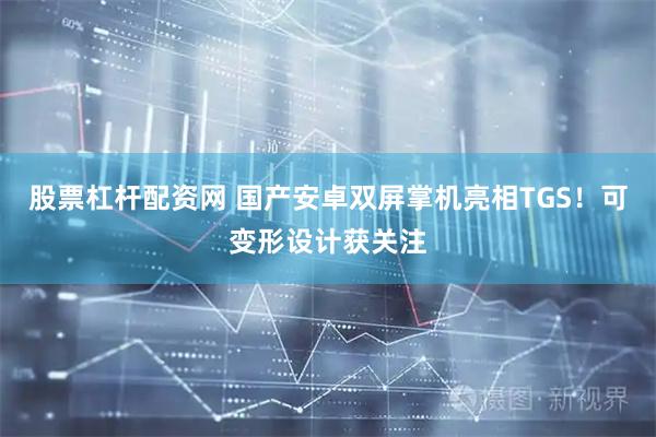 股票杠杆配资网 国产安卓双屏掌机亮相TGS！可变形设计获关注