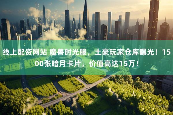 线上配资网站 魔兽时光服，土豪玩家仓库曝光！1500张暗月卡片，价值高达15万！